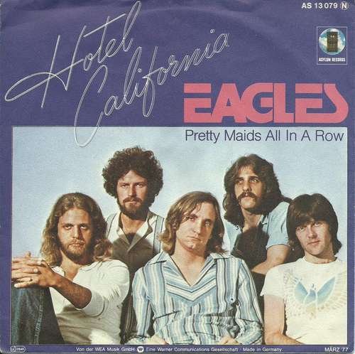 Bild Eagles - Hotel California (7, Single) Schallplatten Ankauf