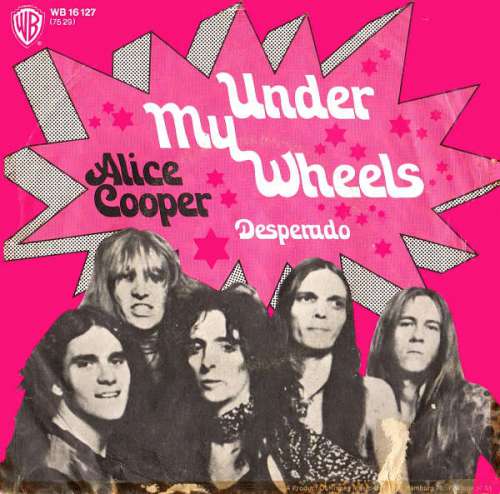 Cover Alice Cooper - Under My Wheels (7, Single) Schallplatten Ankauf