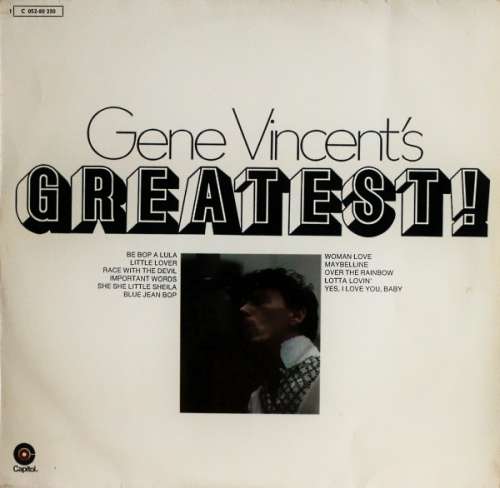 Cover Gene Vincent - Gene Vincent's Greatest (LP, Comp) Schallplatten Ankauf