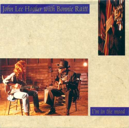 Cover John Lee Hooker With Bonnie Raitt - I'm In The Mood (7, Single) Schallplatten Ankauf