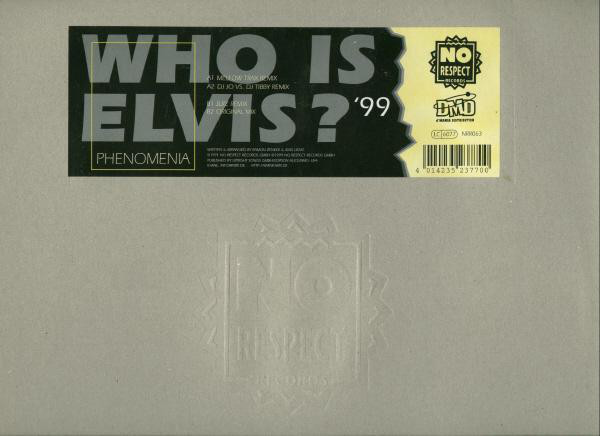 Cover Phenomenia* - Who Is Elvis? '99 (12) Schallplatten Ankauf