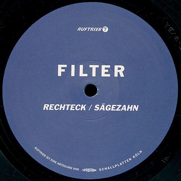 Cover Filter - Rechteck / Sägezahn (12) Schallplatten Ankauf
