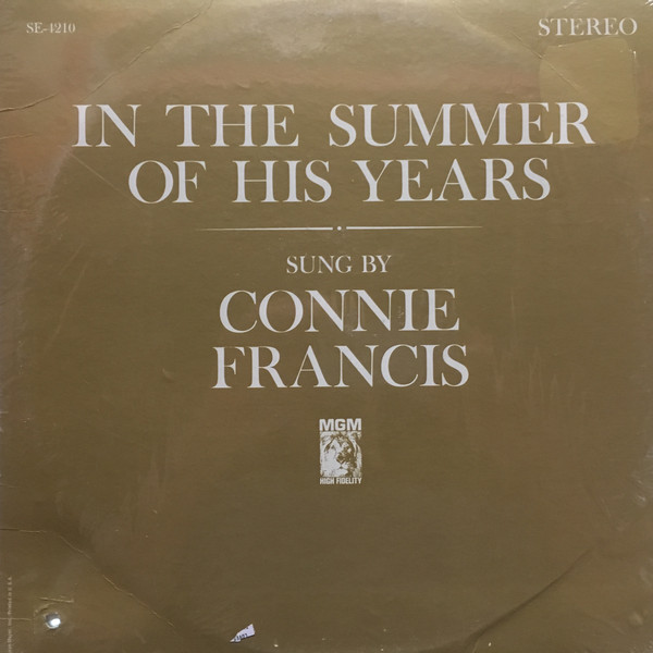 Cover Connie Francis - In The Summer Of His Years (LP) Schallplatten Ankauf