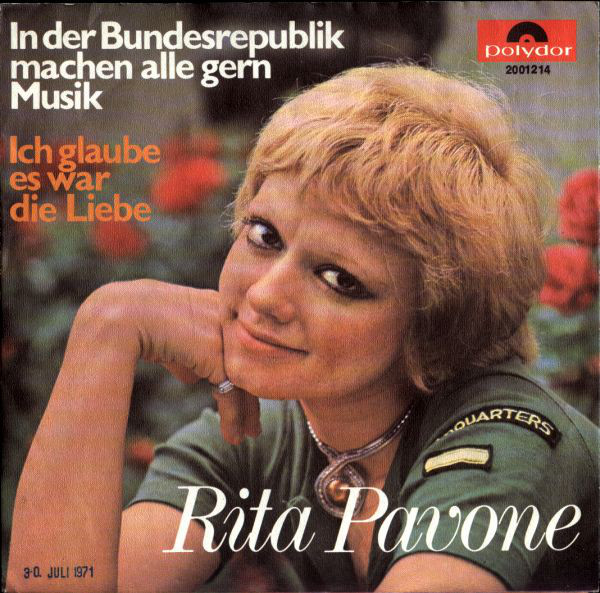 Cover Rita Pavone - In Der Bundesrepublik Machen Alle Gern Musik (7, Single) Schallplatten Ankauf