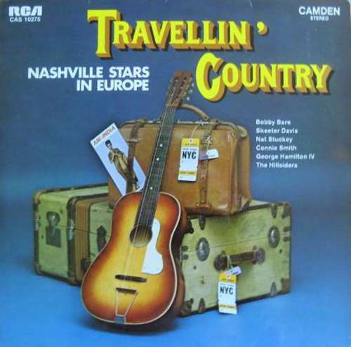 Cover Various - Travellin' Country - Nashville Stars In Europe (LP, Comp) Schallplatten Ankauf