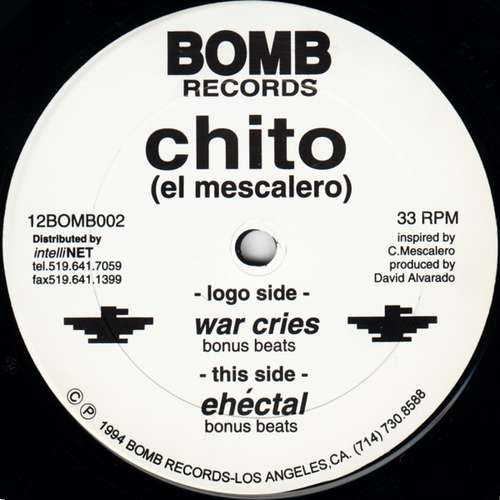 Cover Chito (El Mescalero) - War Cries / Ehéctal (12) Schallplatten Ankauf