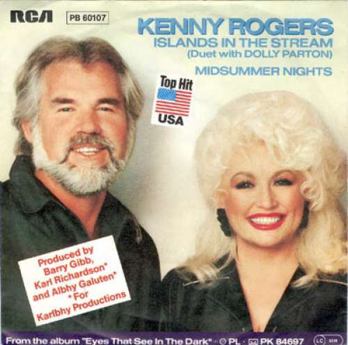 Cover Kenny Rogers - Islands In The Stream / Midsummer Nights (7, Single) Schallplatten Ankauf