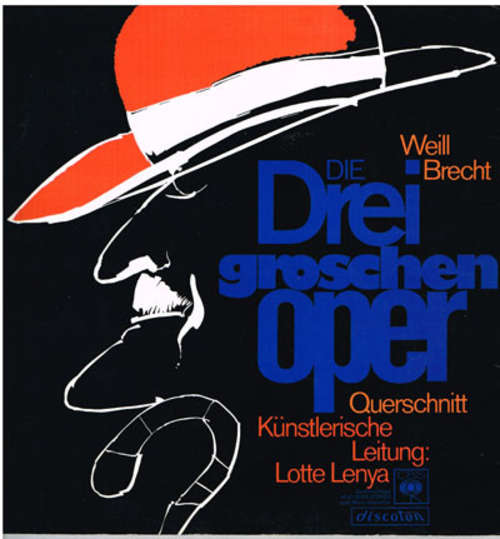 Cover Bertolt Brecht, Kurt Weill, Lotte Lenya - Die Dreigroschenoper (Querschnitt) (LP, Club, Gat) Schallplatten Ankauf