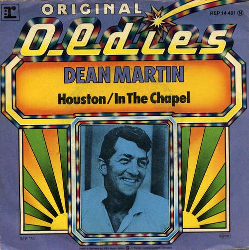 Cover Dean Martin - Houston / In The Chapel In The Moonlight (7, Single) Schallplatten Ankauf