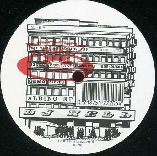 Cover DJ Hell* - Albino EP (12, EP) Schallplatten Ankauf