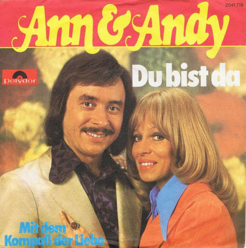 Cover Ann & Andy - Du Bist Da (7, Single) Schallplatten Ankauf