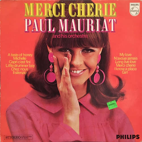 Cover Paul Mauriat And His Orchestra - Merci Cherie (LP, Album) Schallplatten Ankauf