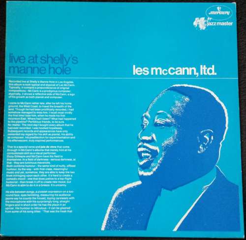 Cover Les McCann Ltd. - Live At Shelly´s Manne Hole (LP) Schallplatten Ankauf