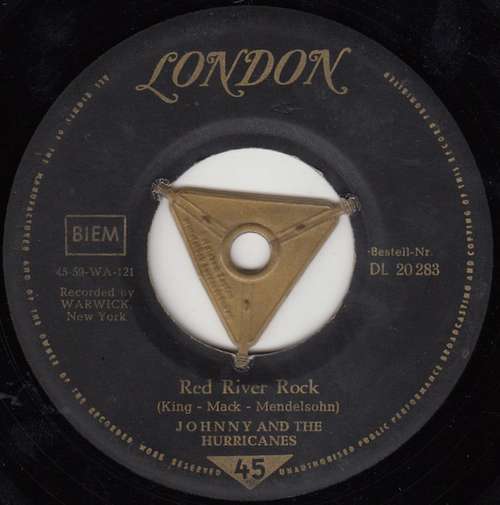 Cover Johnny And The Hurricanes - Red River Rock / Buckeye (7, Single) Schallplatten Ankauf