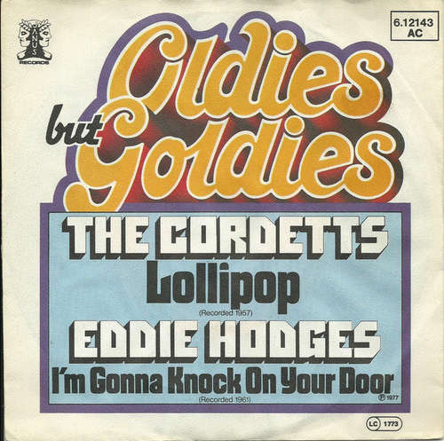 Cover The Cordetts* / Eddie Hodges - Lollipop / I'm Gonna Knock On Your Door (7, Single) Schallplatten Ankauf