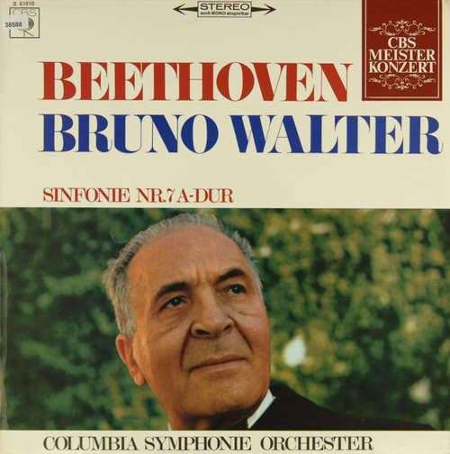 Cover Beethoven*, Bruno Walter, Columbia Symphonie Orchester* - Sinfonie Nr. 7 A-Dur (LP, RE) Schallplatten Ankauf