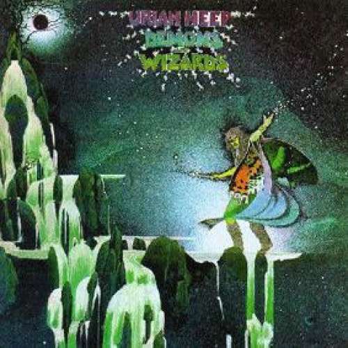 Cover Uriah Heep - Demons And Wizards (LP, Album, Gat) Schallplatten Ankauf