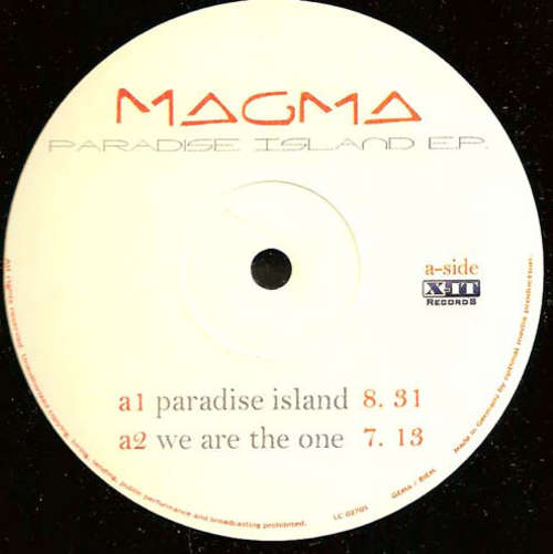Cover Magma - Paradise Island E.P. (12, EP) Schallplatten Ankauf