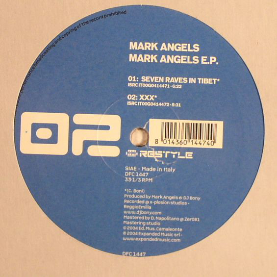 Cover Mark Angels - Mark Angels E.P. (12) Schallplatten Ankauf