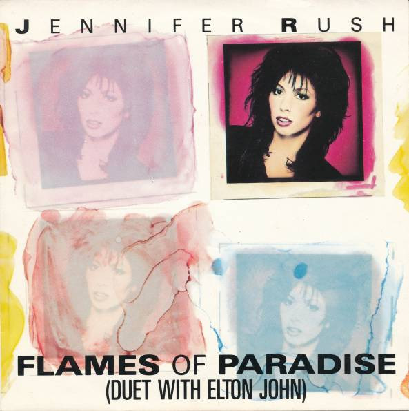 Bild Jennifer Rush Duet With Elton John - Flames Of Paradise (7, Single) Schallplatten Ankauf