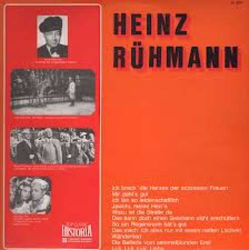 Cover Heinz Rühmann - Heinz Rühmann (LP, Album, Comp) Schallplatten Ankauf