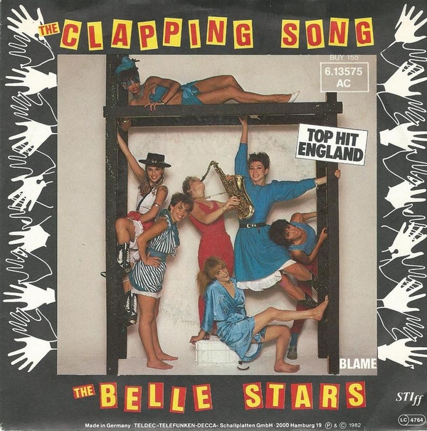 Cover The Belle Stars - The Clapping Song (7, Single, Promo) Schallplatten Ankauf