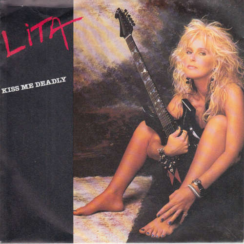 Cover Lita Ford - Kiss Me Deadly (7, Single) Schallplatten Ankauf
