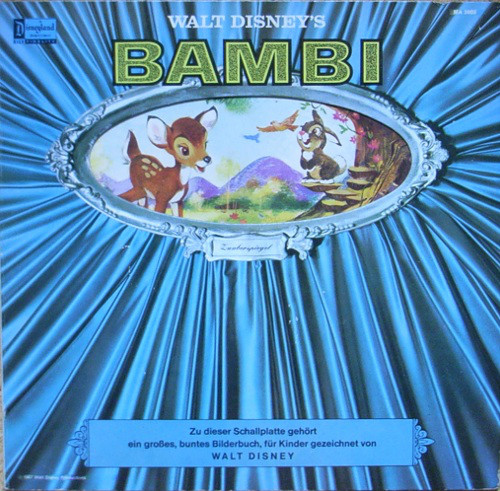 Cover Unknown Artist - Walt Disney's Bambi (LP, Album) Schallplatten Ankauf