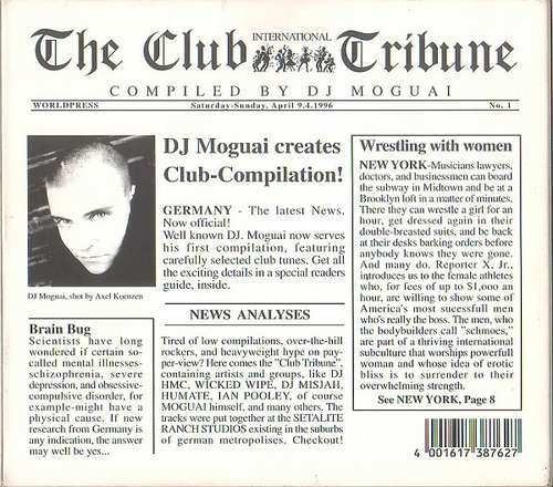 Cover DJ Moguai* - The Club Tribune (2xCD, Comp) Schallplatten Ankauf