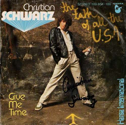 Cover Christian Schwarz - The Talk Of All The U.S.A. (7, Single) Schallplatten Ankauf