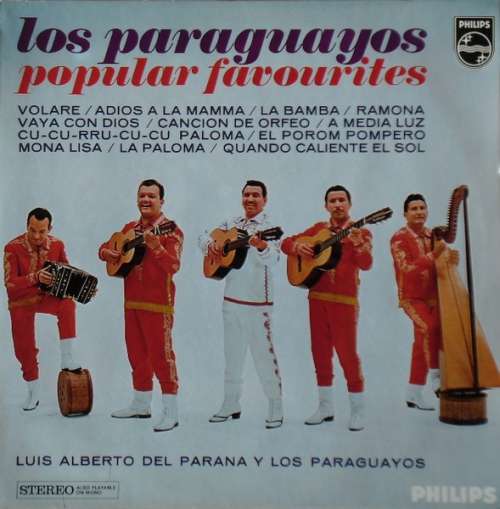 Cover Luis Alberto del Parana y Los Paraguayos - Los Paraguayos - Popular Favourites (LP, Comp) Schallplatten Ankauf