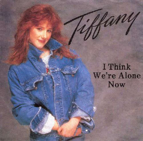Cover Tiffany - I Think We're Alone Now (7, Single) Schallplatten Ankauf