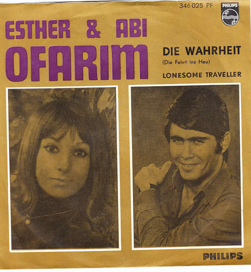 Cover Esther & Abi Ofarim - Die Wahrheit / Lonesome Traveller (7, Mono) Schallplatten Ankauf