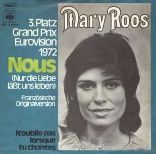 Cover Mary Roos - Nous (7, Single) Schallplatten Ankauf