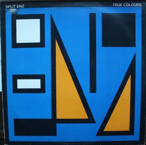 Cover Split Enz - True Colours (LP, Album) Schallplatten Ankauf