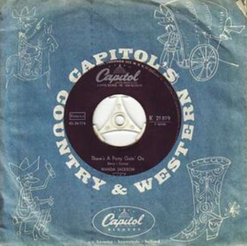 Cover Wanda Jackson - There's A Party Goin' On (7, Single) Schallplatten Ankauf