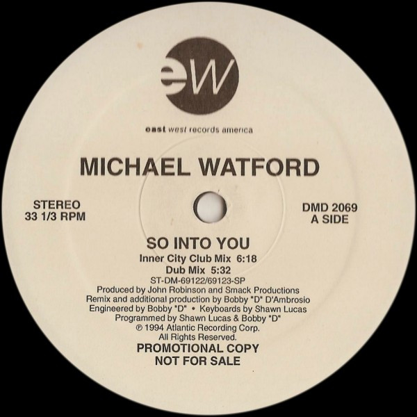 Cover Michael Watford - So Into You (12, Promo) Schallplatten Ankauf