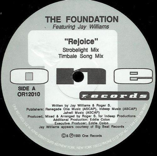 Cover The Foundation (4) Featuring Jay Williams - Rejoice (12) Schallplatten Ankauf
