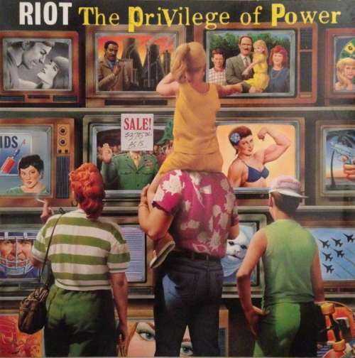 Cover Riot (4) - The Privilege Of Power (LP, Album) Schallplatten Ankauf