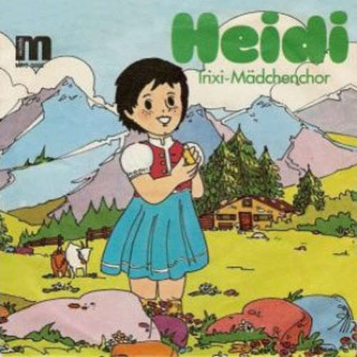 Cover Trixi-Mädchenchor - Heidi (7, Single) Schallplatten Ankauf