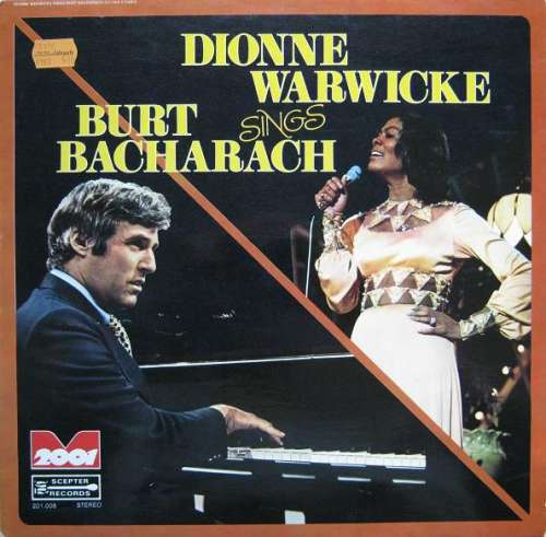 Cover Dionne Warwicke* - Dionne Warwicke Sings Burt Bacharach (LP, Comp) Schallplatten Ankauf
