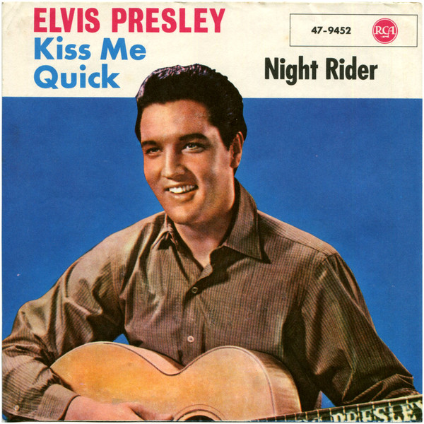 Cover Elvis Presley - Kiss Me Quick (7, Single) Schallplatten Ankauf