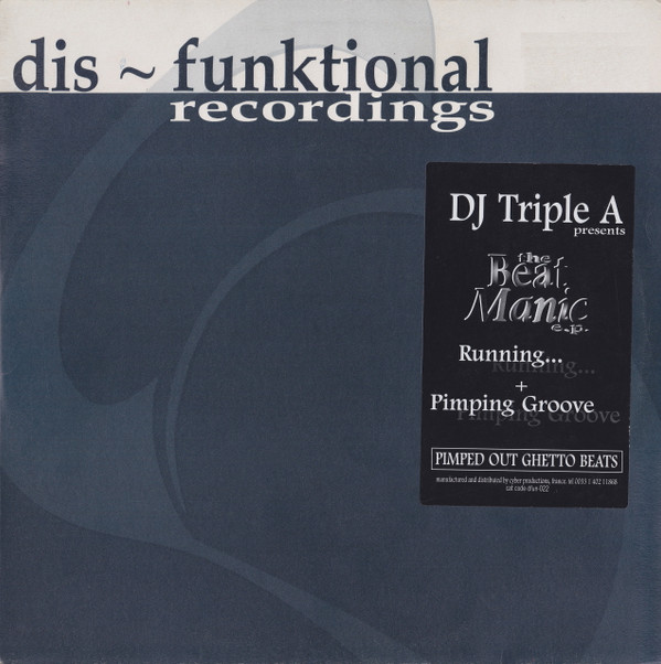 Cover DJ Triple A* - The Beat Manic E.P. (12, EP) Schallplatten Ankauf