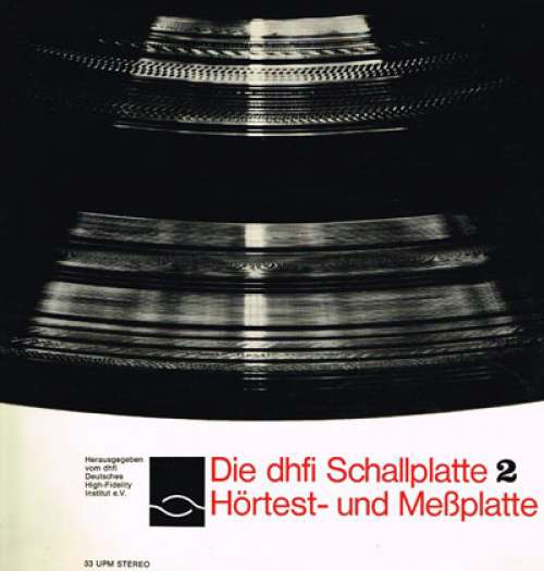 Cover No Artist - Die dhfi Schallplatte 2: Hörtest- Und Meßplatte (LP, Gat) Schallplatten Ankauf