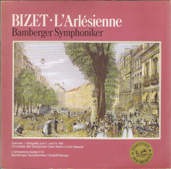 Cover Bizet*, Bamberger Symphoniker - L'Arlesienne-Suiten Nr. 1 + 2 (LP, Comp, Club) Schallplatten Ankauf