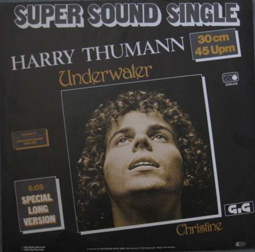Cover Harry Thumann - Underwater (12, Single) Schallplatten Ankauf