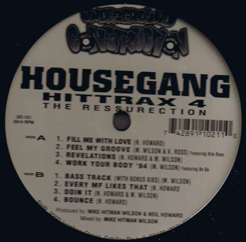 Cover Housegang* - Hittrax 4 - The Ressurection (12, EP) Schallplatten Ankauf