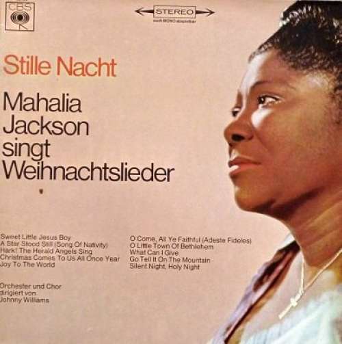 Cover Mahalia Jackson - Stille Nacht - Mahalia Jackson Singt Weihnachtslieder / Silent Night  Songs For Christmas (LP, Album) Schallplatten Ankauf