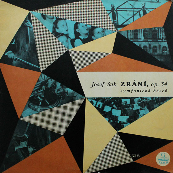 Cover Josef Suk (2), Česká Filharmonie*, Václav Talich - Zrání, Op. 34 - Symfonická Báseň (LP, Album, Mono, Club, RP) Schallplatten Ankauf