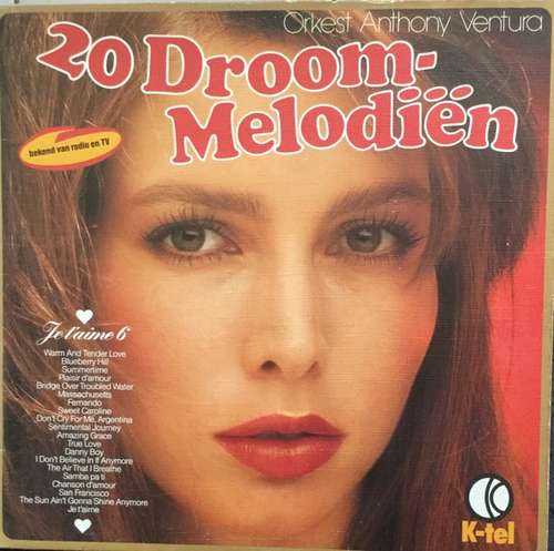 Cover Orkest Anthony Ventura* - 20 Droom-Melodiën (Je T'Aime 6) (LP, Comp) Schallplatten Ankauf